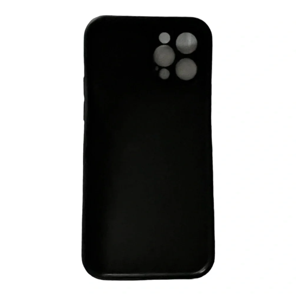 Black Print iPhone 12 Pro Case